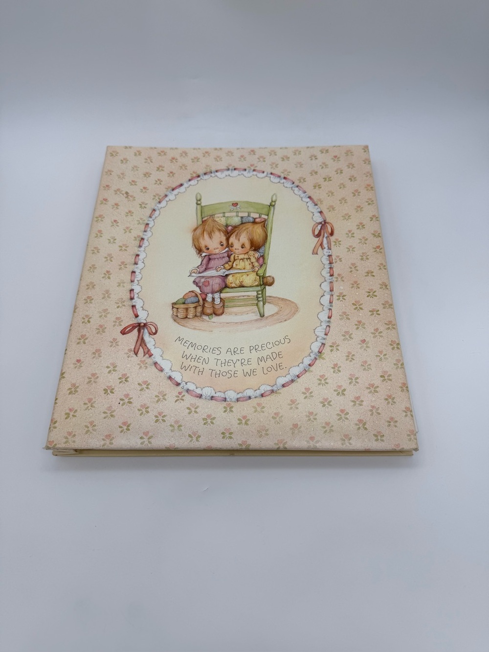 Vintage 1982 Precious Moments “Memories Are Precious” Hallmark Photo Album